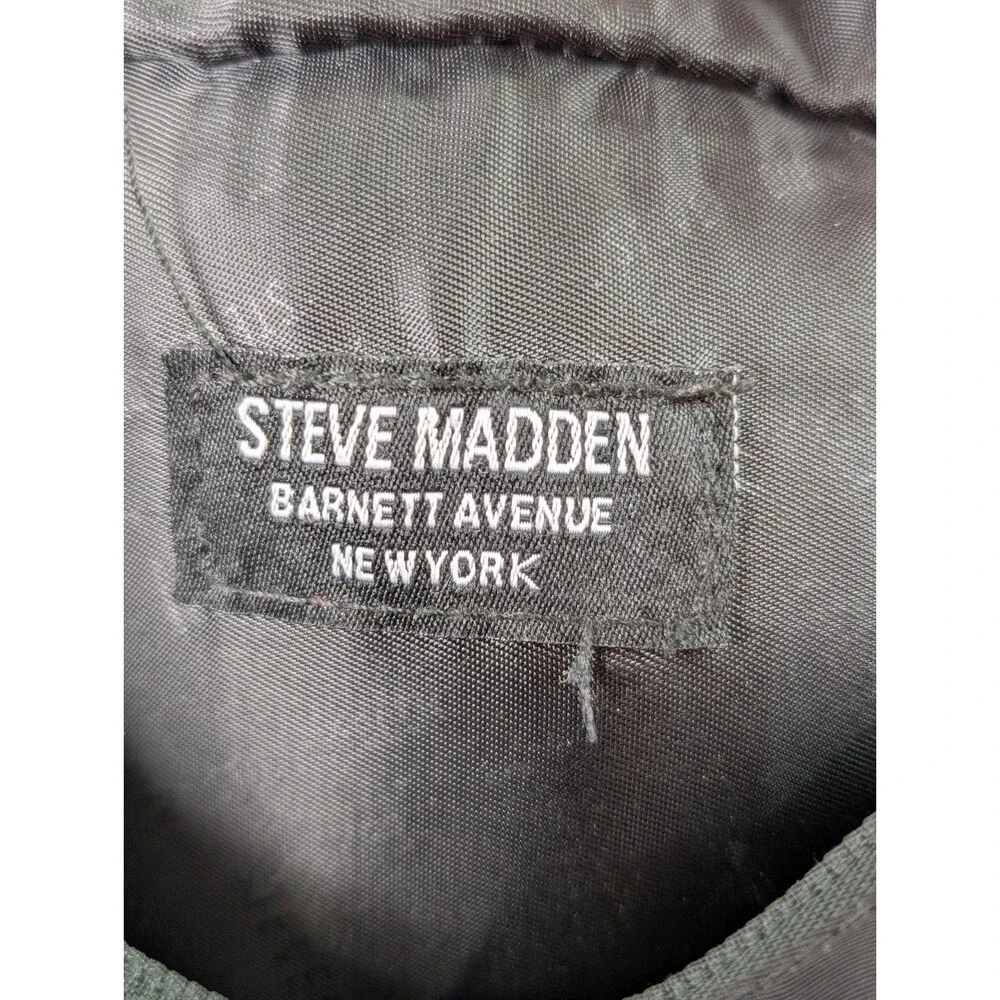 Steve Madden Men's Black Utility Sling Bag Crossbody Chest Pack Multi Pocket...